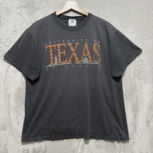 VTG 1992 Kingstree Classic University of Texas Austin Stripe T-shirt USA Made